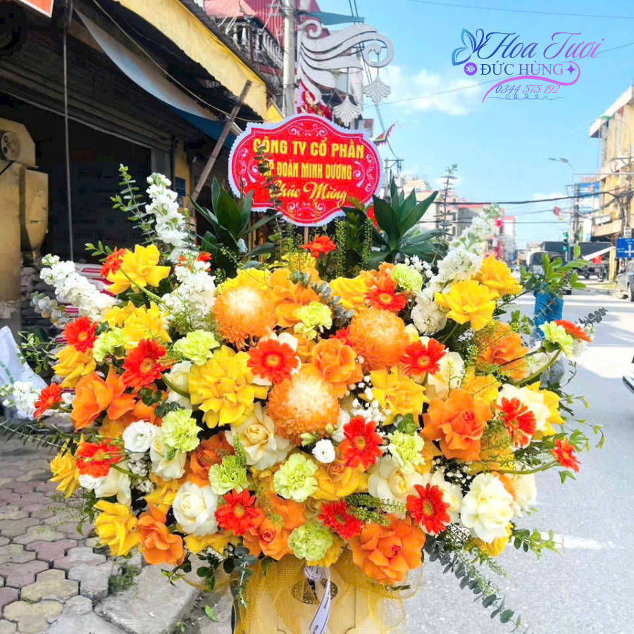Giỏ Hoa Sự Kiện Đẹp